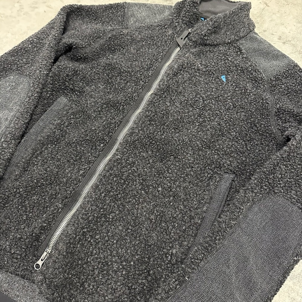 Klattermusen‎ Skoll Zip Jacket Mens Size XS Made With Kevlar Wool - Picture 3 of 11